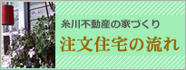 糸川不動産の家づくり・注文住宅の流れ